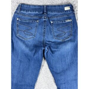 Seven7 Blake Blue Denim Jeans Womens Size 12 Stretch Casual Everyday